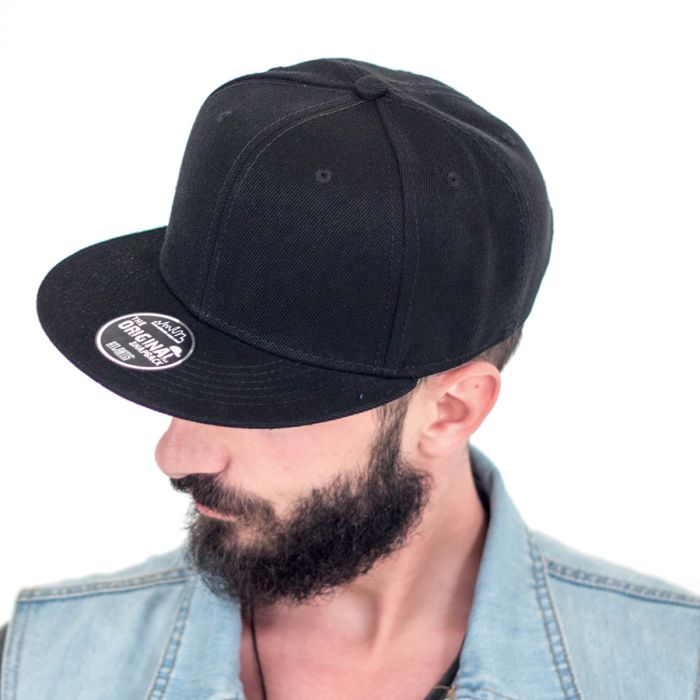 Бейсболка SNAP BACK 400, черный