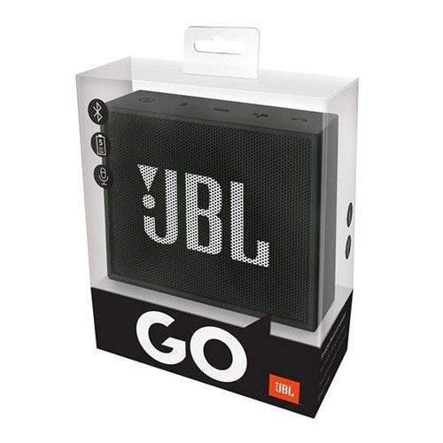 Портативная колонка JBL GO, серебро