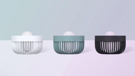 Антимоскитная лампа 3в1 SOLOVE Mosquito Lamp 002D, серый