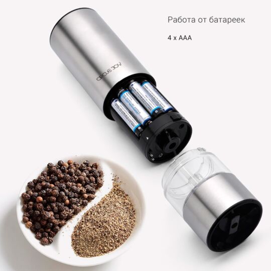 Электрическая мельница для специй Circle Joy Electric Grinder, белый