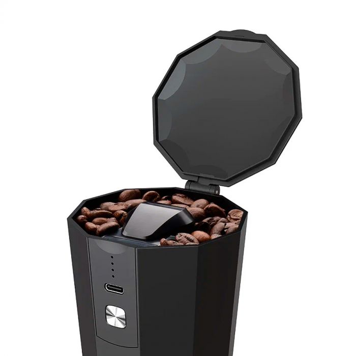 Кофемолка Circle Joy Electric Coffee Grinder, серебро