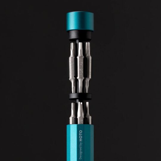 Набор отверток для точных работ HOTO Precision Screwdriver Kit 24в1, бирюзовый