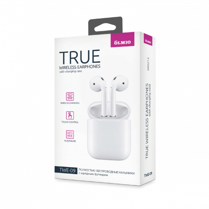 Наушники True Wireless Olmio TWE-09