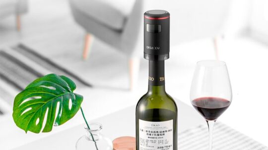Пробка для вина с системой сохранения давления Circle Joy Electric wine vacuum sealer
