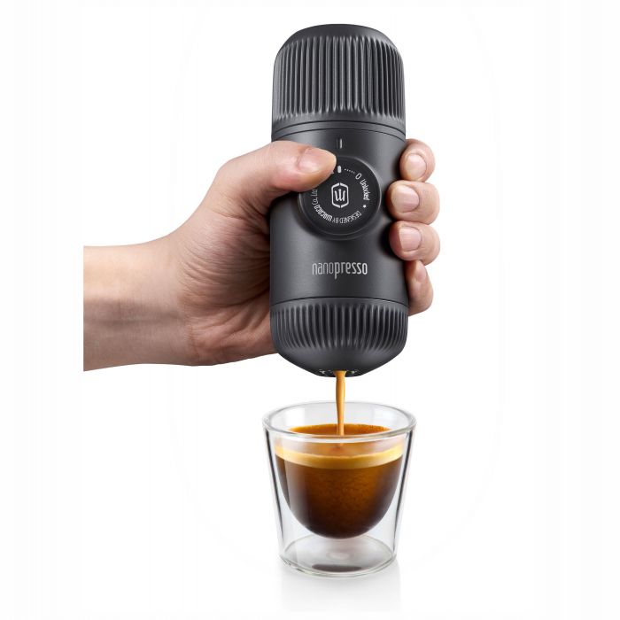 Ручная мини-кофемашина WACACO Nanopresso, оранжевый