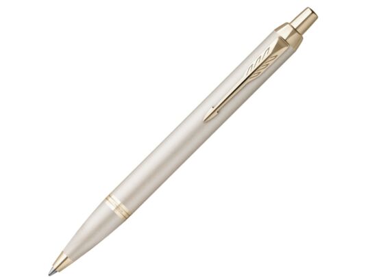 Ручка шариковая Parker IM, золотистый, перламутровый, серебристый