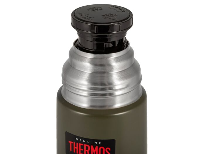 Термос из нерж. стали тм THERMOS FBB-1000AG 1L, зеленый