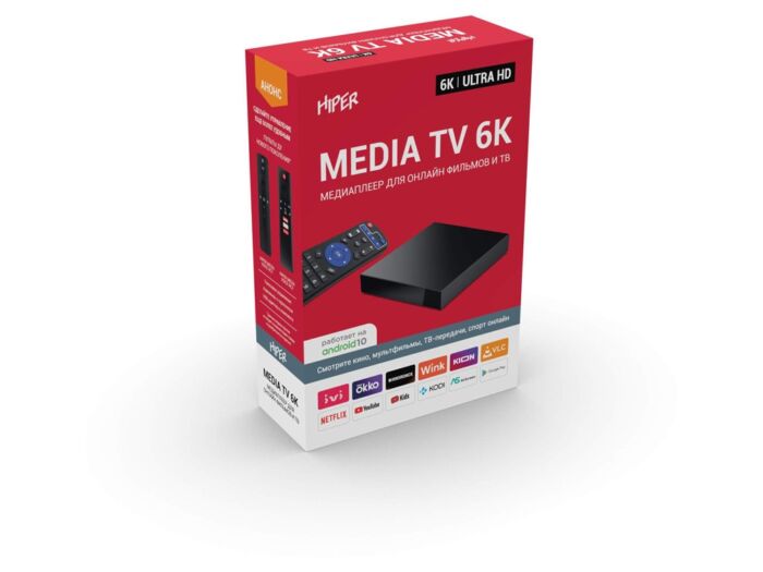 Медиаплеер HIPER MEDIA TV 6K