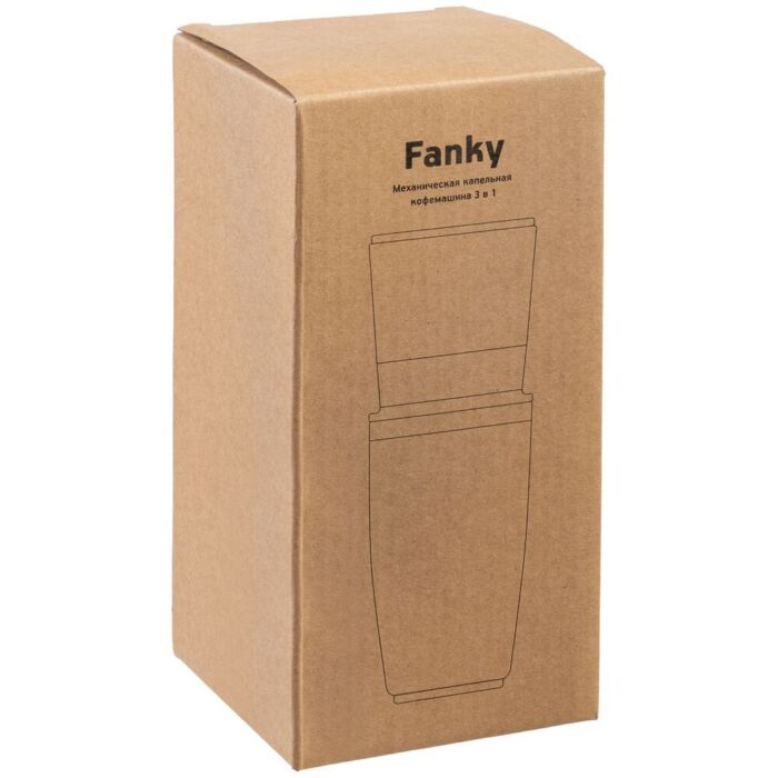 Капельная кофеварка Fanky 3 в 1, черная, в упаковке