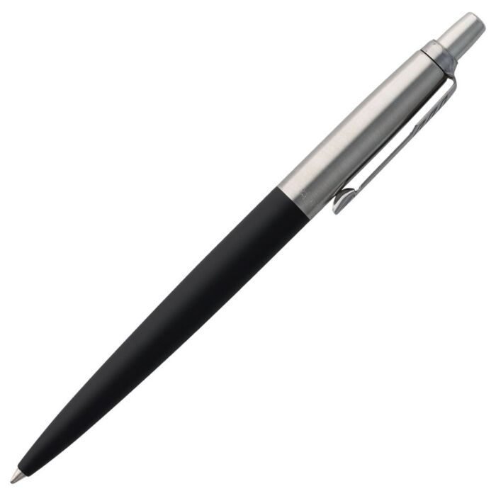 Ручка шариковая Parker Jotter Core K63, черный с серебристым